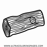 Log Coloring sketch template
