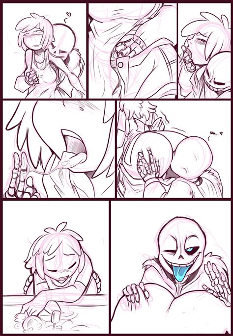 sans x frisk porn comic