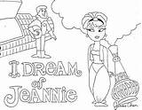 Jeannie sketch template