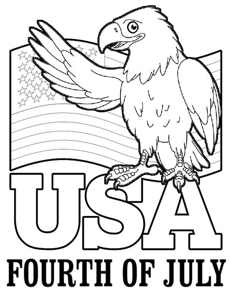 july  coloring page