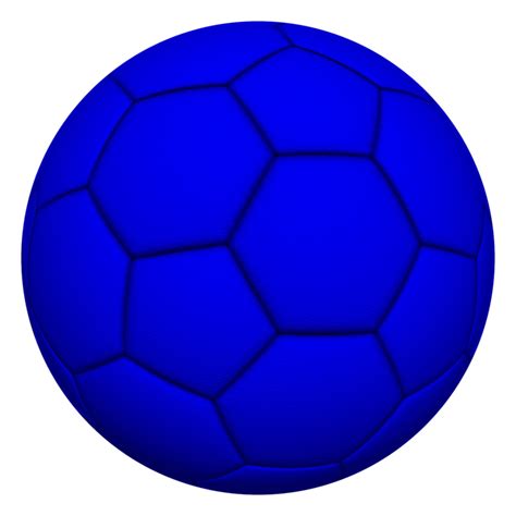 blue soccer ball  stock photo public domain pictures