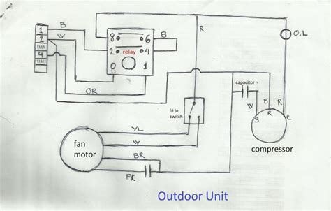 air compressor dual capacitor wiring wiring diagram ac dual capacitor wiring diagram
