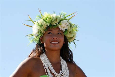 Pacific Islander Girl At Pifa Pacific Islander Festival