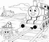 Coloring Train Percy Pages Getcolorings sketch template