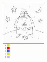 Rakete Malen Zahlen Ausserirdischen Alieno Razzo Webbrowser Benutzen Genügt Ordnung Ausmalen2000 sketch template