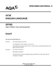 paper  aberfan insertdocx specimen material  gcse english language