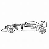 Rennauto Ausmalbilder Formule Racewagens Ausmalbild Raceauto sketch template