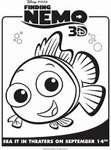 Nemo Coloring Finding Pages Printable Activity Character Characters Book Popular Printables Library Clipart sketch template
