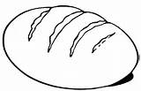 Bread Coloring Pages Colouring Loaf Kids Clipart Loaves Color Printable Eat Template Drawing Clip Life Communion Bible Lessons Para Print sketch template