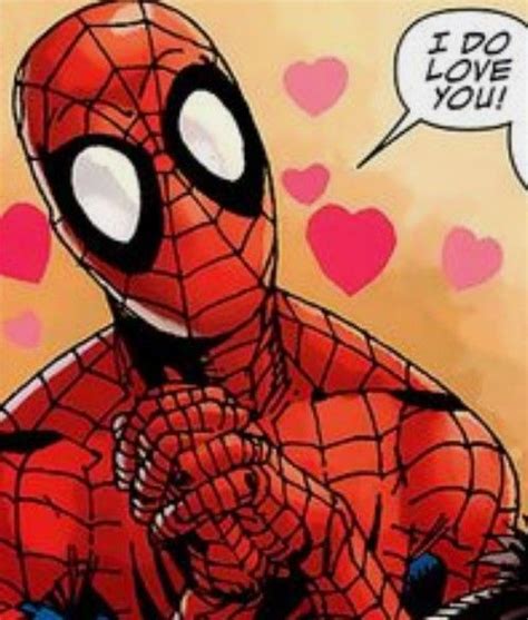 Spider Man I Do Love You Valentines °° Spiderman Comic Art