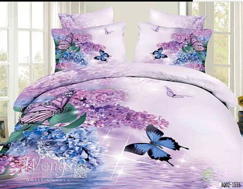 Popular Purple Butterfly Bedding Buy Cheap Purple