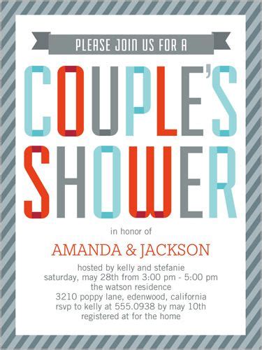 couple s shower 4x5 stationery card by yours truly