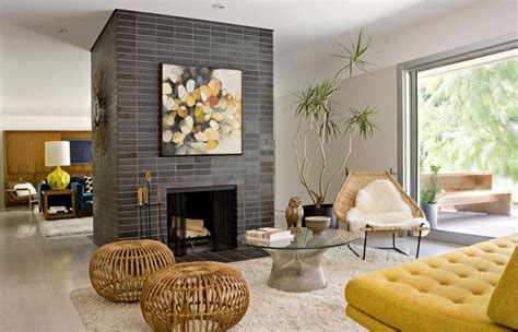 mid century modern living rooms    love