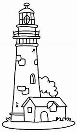 Lighthouse Faro Faros Phare Lighthouses Miscellaneous Headlights Latarnia Morska Riscos Disegni Paisagens Kolorowanka Dibujar Druku Colorier Tecido Leuchtturm Kolorowanki Paisaje sketch template