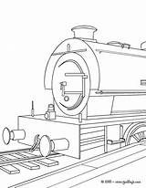Tren Vapor Vagon Trenes Locomotora sketch template
