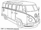 Vw Colouring Campervan Pages Bus Coloring Templates Sheets Search Again Bar Case Looking Don Print Use Find Kids sketch template