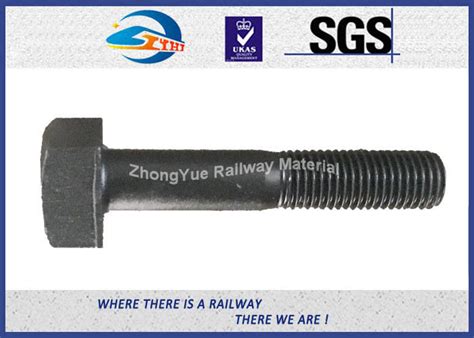 Square Railway Bolt Din Astm Standard Hdg M20 M22 M24 M30 Steel Bolts