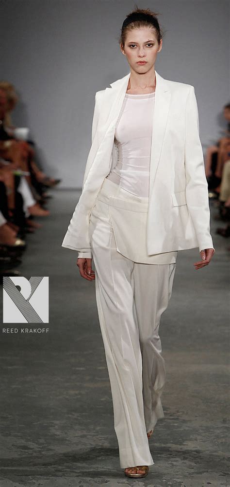 White Hot Tailored Women S Suit By Badgely Mishcka