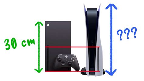 Xbox Series X And Ps5 Size Comparison Xbox One Walmart