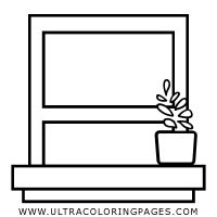 window coloring page ultra coloring pages
