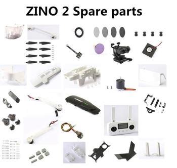 hubsan zino  zino rc drone spare parts motor arm propellers blade esc shell gimbal cable