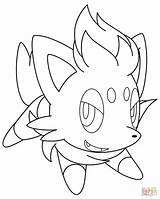 Pokemon Zorua Coloring Pages Lineart Drawing Oshawott Deviantart Print Printable Drawings Color sketch template