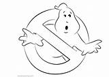 Ghostbusters Coloring Pages Printable Easy Drawing Kids Color Print sketch template