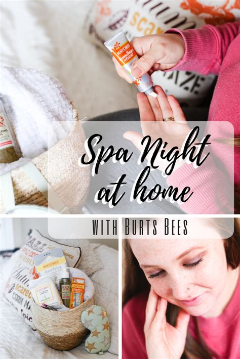 spa night  home  burts bees spa night spa diy spa