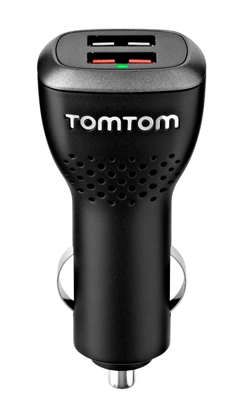 tomtom sat nav dual fast car charger review