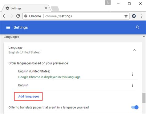 change languages  google chrome tech  knowledgebase