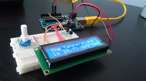 arduino powered digital thermometer  steps instructables