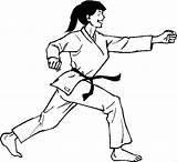 Coloring Pages Judo sketch template