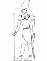 Horus Coloring Dibujos Dios Egipcio Dioses Egipcios Isis Qne Deity Egypt Coloriages Tut Hellokids Osiris Egipto Laclasedeptdemontse Designlooter Línea sketch template