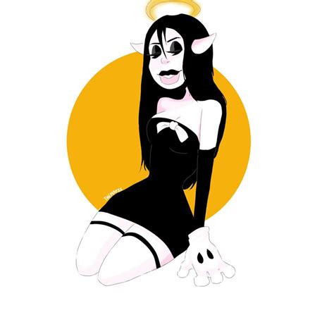 she s quite a gal🖤🖤 bendy and the ink machine amino