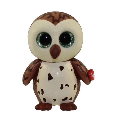 ty beanie boos mini boo figures sammy  brown owl