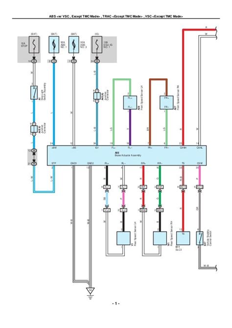 wiring diagram  toyota corolla