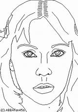 Abba Agnetha Hex Information sketch template