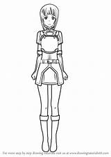 Coloring Sq7 Lineart Sinon Sachi Step sketch template