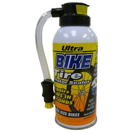 ultra instant bike tire inflator sealer  oz walmartcom