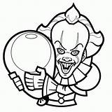 Pennywise Coloriage ça Coloriages Children Clowns Spooky Effrayant Dessin Colorier Indiaparenting King Printcolorcraft Adults Grippe Mardi Gras Roblox sketch template