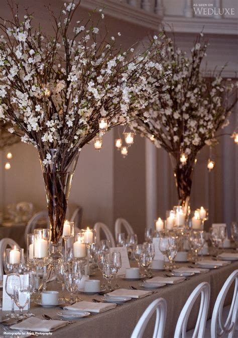 18 Stunning Tall Wedding Centerpiece Ideas Emmalovesweddings