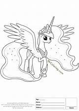 Coloring Luna Princess Pony Little Pages Moon Nightmare Library Clipart Exclusive Albanysinsanity Popular sketch template