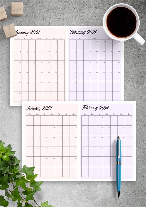 printable calendars  months long sheet  calendar printable