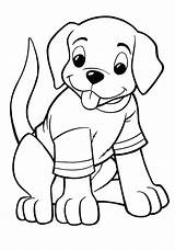 Coloring Pages Shirt Puppy Polo Wearing Printable Dog Pappy Sheets Book Getcolorings Kids Color Cartoon Popular sketch template