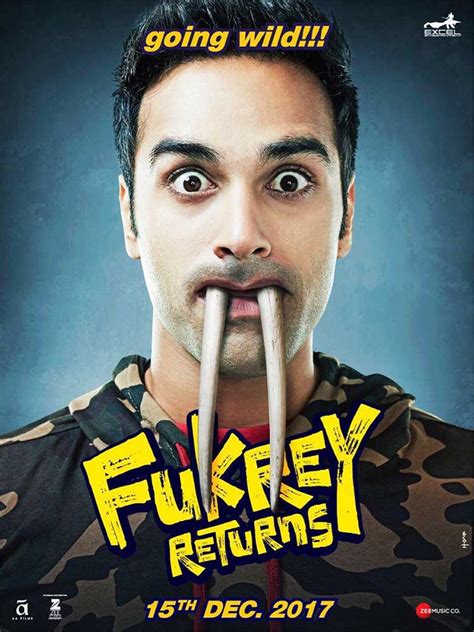 Pulkit Samrat Going Wild In New Fukrey Returns Poster First Look
