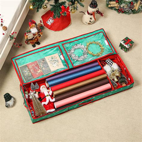 buy phedrew wrapping paper storage containers wrap organizers ornament