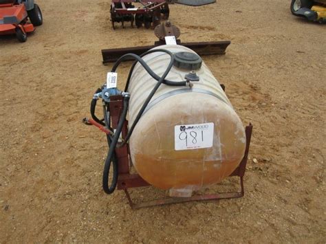 gal spray tank pto driven pump jm wood auction company
