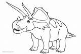 Triceratops Coloring Dinosaur Train Pages Printable Todd Kids sketch template