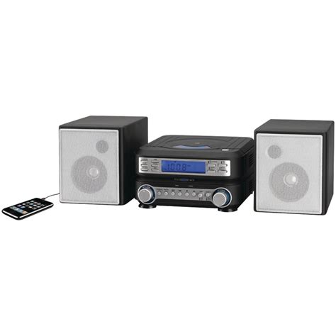gpx hcb compact cd player stereo home  system   fm tuner