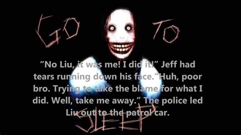 Jeff The Killer Creepypasta Story Youtube